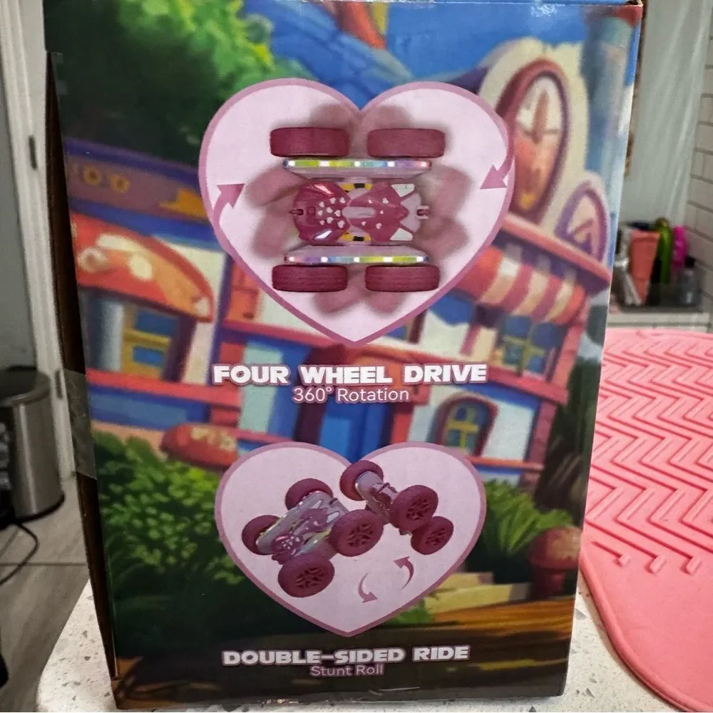 All Terrain RC Stunt Car in pink! Brand new- box has never been opened! 6+
